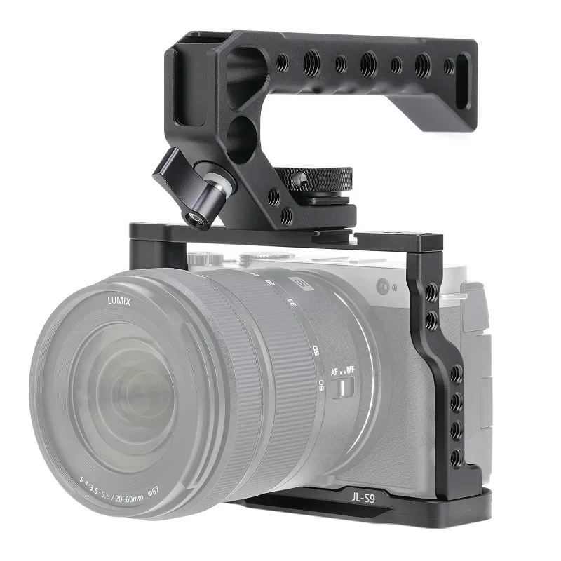 Клетка для камеры Panasonic LUMIX S9 клетка с отверстиями обнаружения штатива съемки