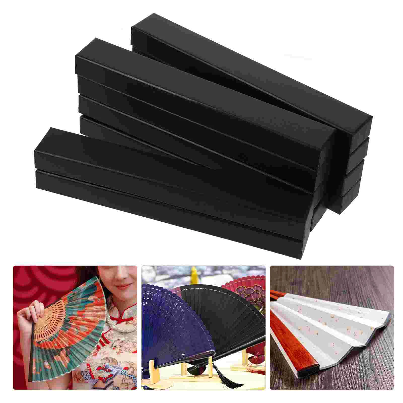 10 шт. складная веерная упаковочная коробка держатели для монет всех картонные