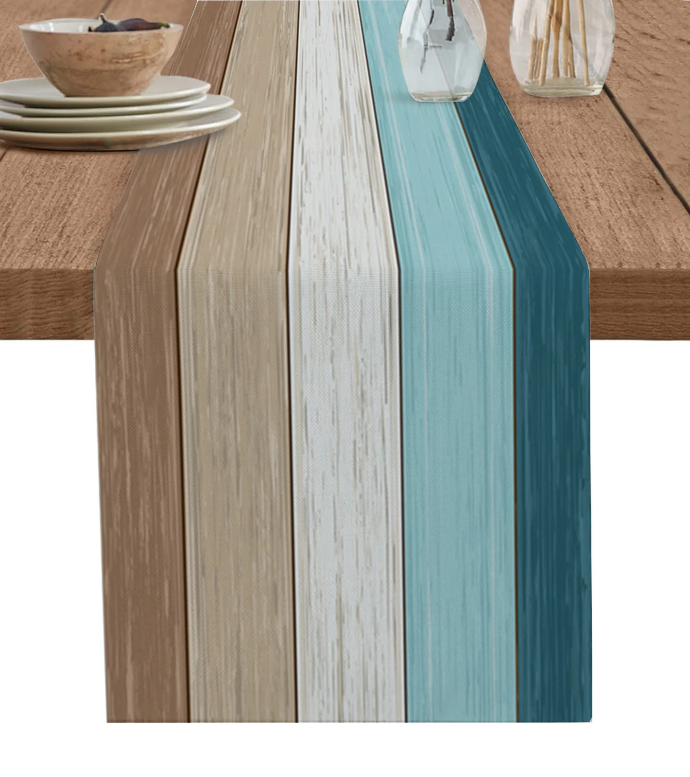 

Vintage Farm Barn Brown Table Runner Decoration Home Decor Dinner Table Decoration Table Decor