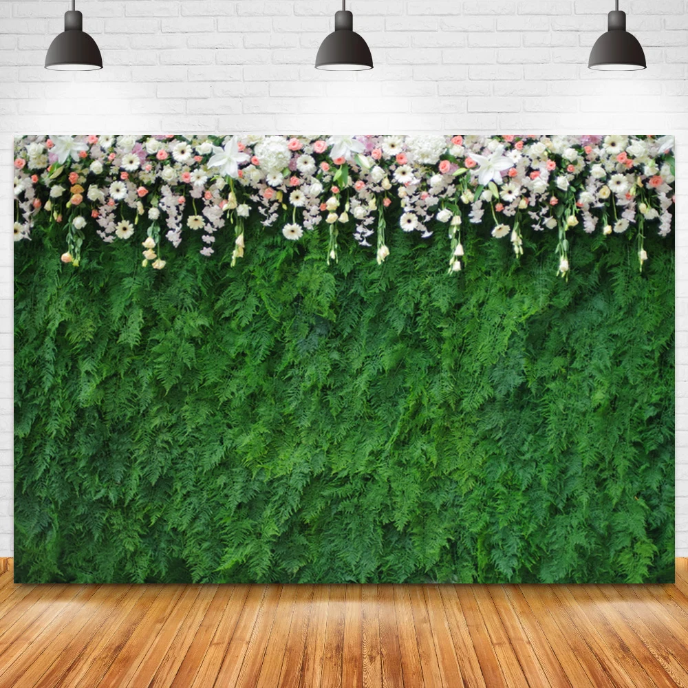 

Зеленый фоны с травой для фотографии свадебный цветочный фон для фотостудии портретный фон Phtoocall Boda украшение