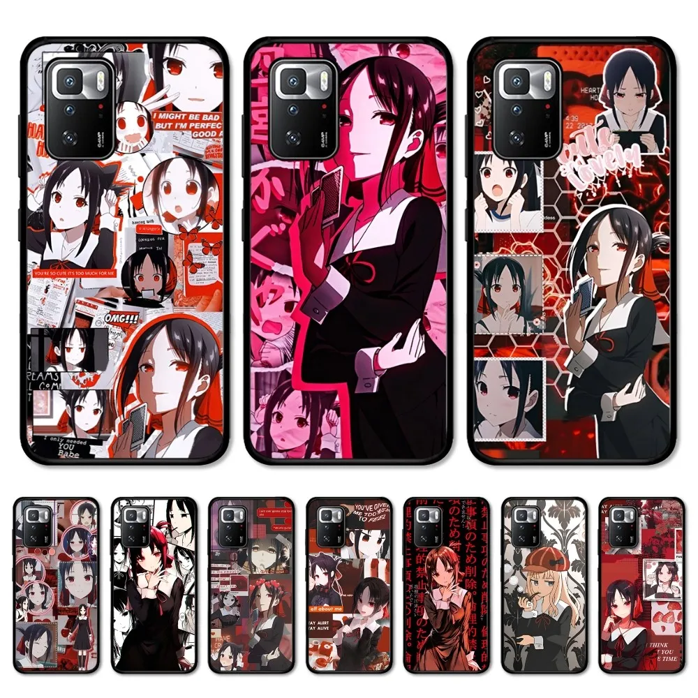 Чехол для телефона Kaguya Sama Love is War Redmi Note 4 X 5 A 6 7 8 T 9 9S 10 11 11S 11Epro Poco M3 pro