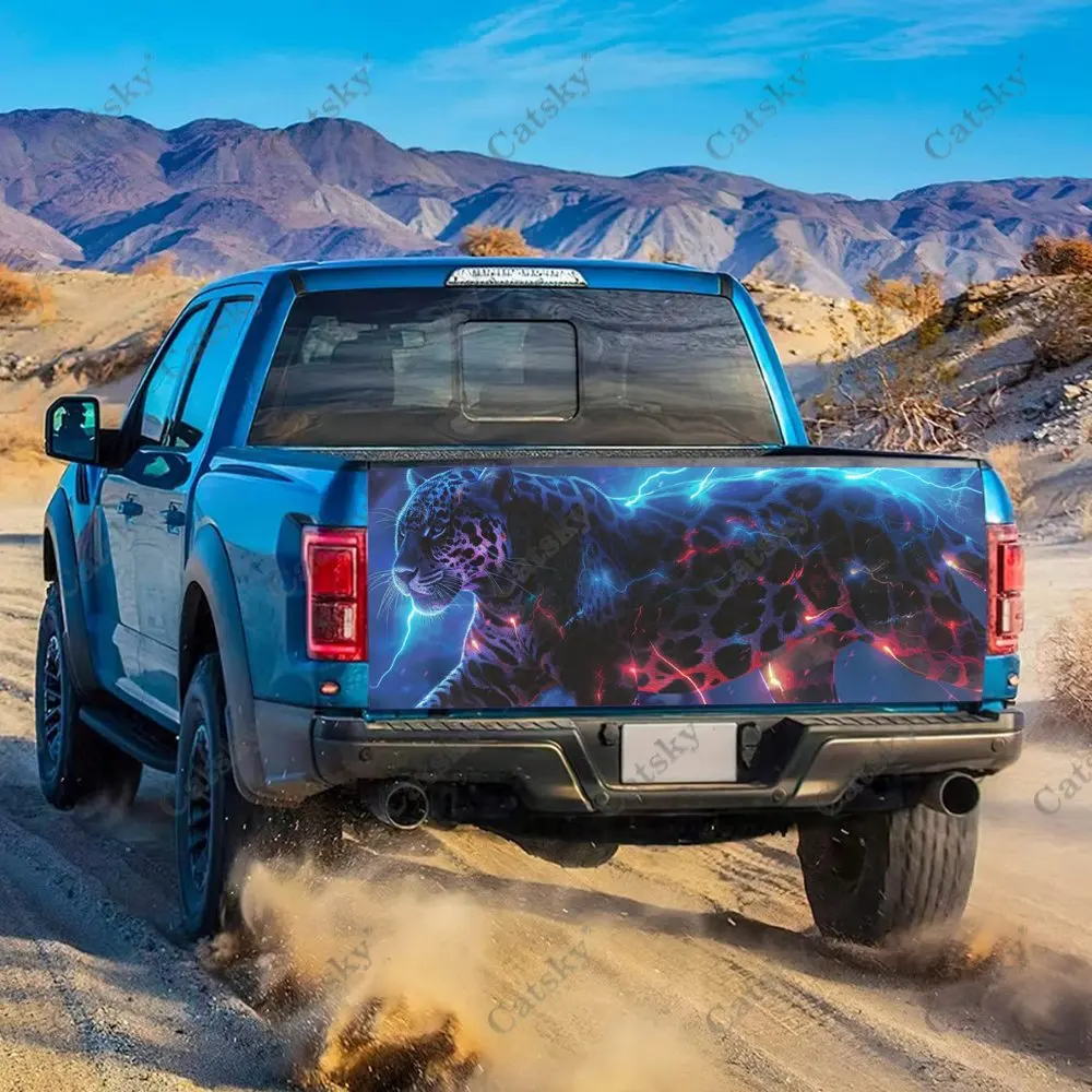 Дорожная фотография заднего багажника автомобиля защитная виниловая наклейка