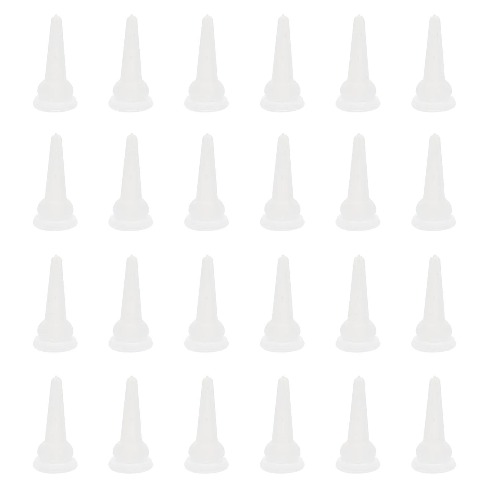 

40 Pcs Silicone Baby Bottles Pet Supplies Care Nurser White Nursing