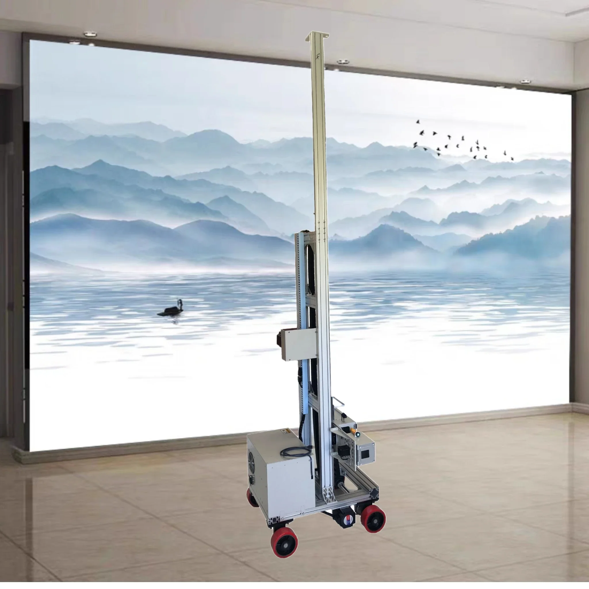 Вертикальная 3D-фото УФ-струйная машина для настенной печати живописи УФ-принтер