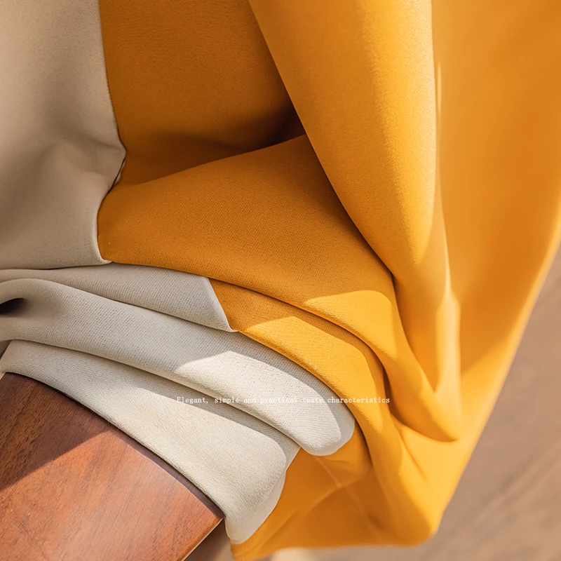 Легкие Роскошные плотные шторы для спальни большая площадь занавеска гостиной