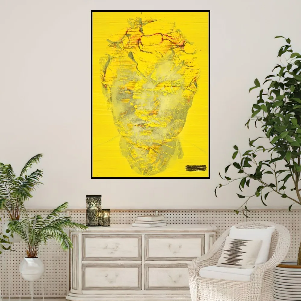 Певец E-Ed крутой S-Sheeran плакат домашние принты настенная живопись спальня гостиная