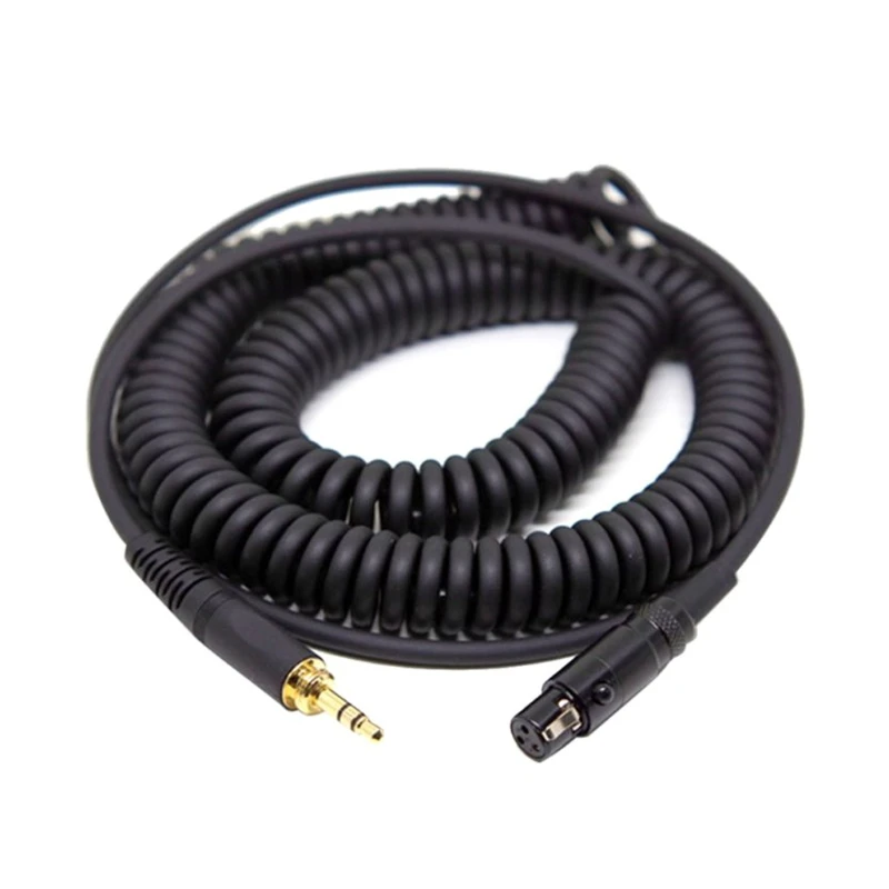 

Mini XLR 3-Pin 6.35mm Replacement Spring Cable Extension Cord for akg K141 K171 K175 K181 K240 K240S K271 K271s MKII Hea