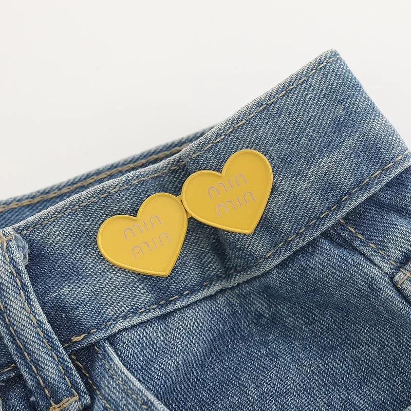 Регулятор пуговиц с бантом для брюк и юбок 1 шт. натяжитель талии регулируемая