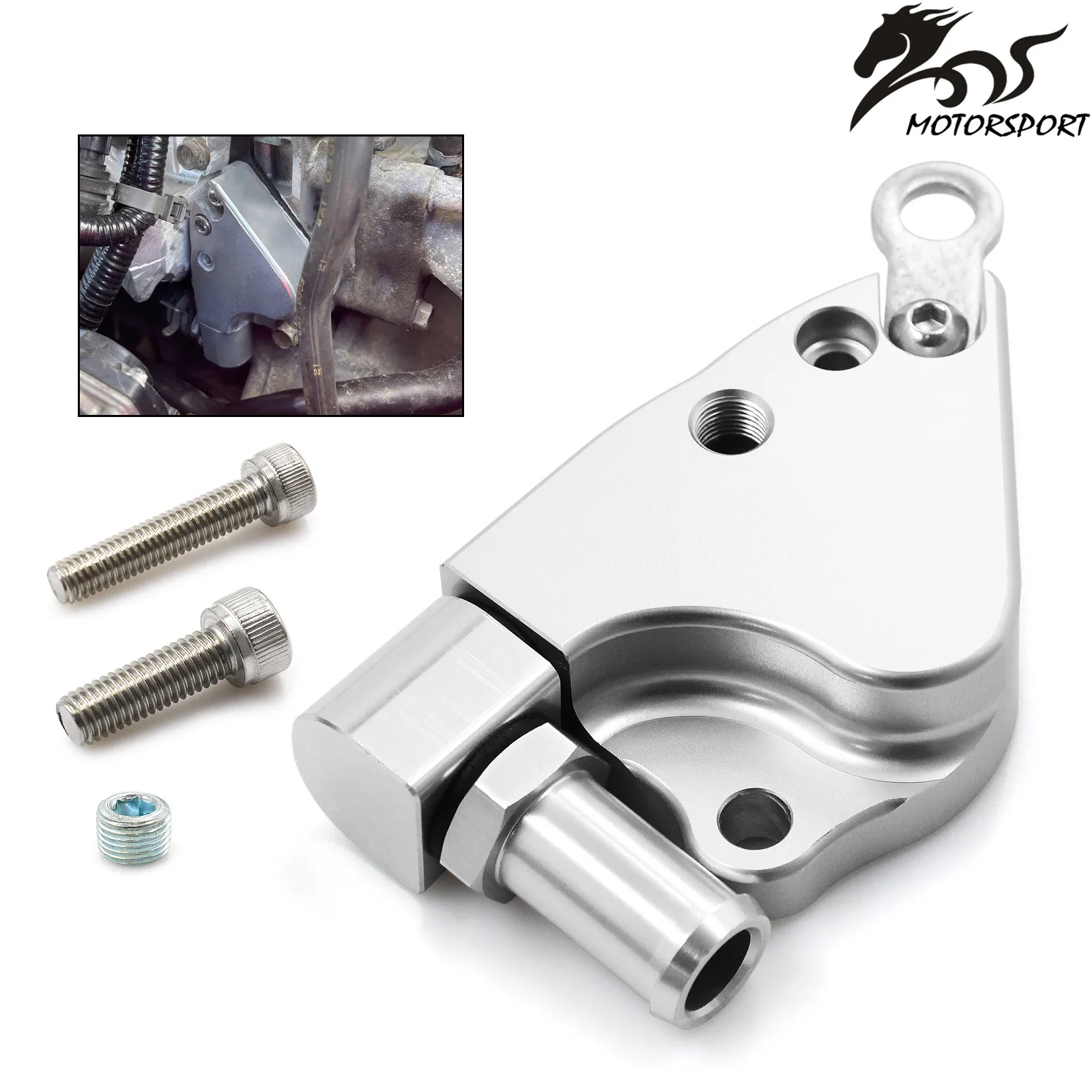 Новый переходник для впускного коллектора для civic K20, переходник для охлаждающей жидкости K24