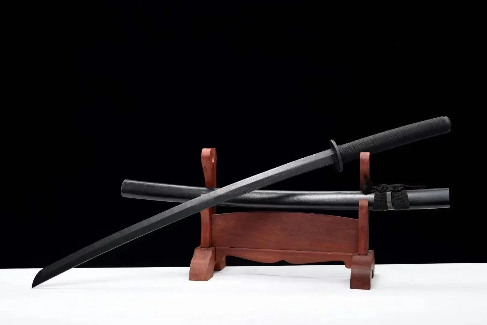 Самурайский клинок из цельного дерева с деревянным мечом в оболочке Ikuhedao