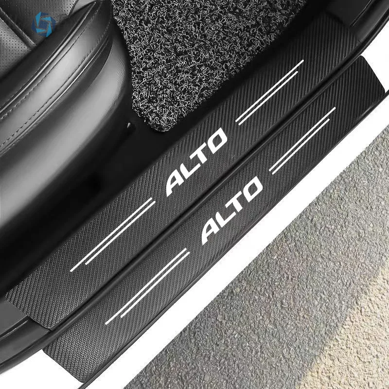 

Защитные наклейки на пороги автомобиля Suzuki Alto, 4 шт.
