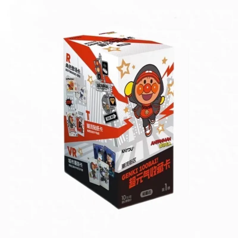 Фото Коллекционная карта KAYOU Anpanman Super Vitality, энергетический пакет № 1 Модная уличная аниме-карточка для игры №1