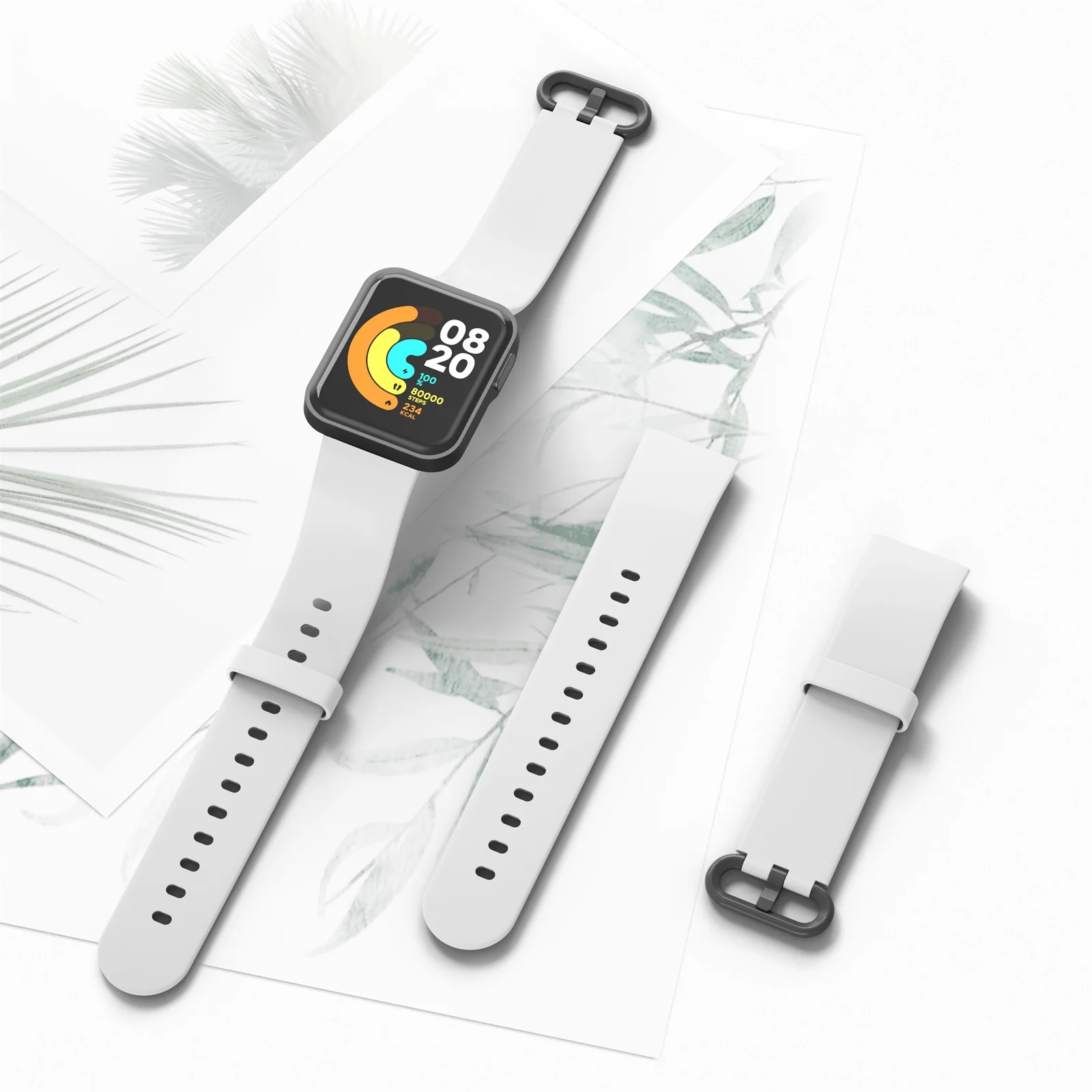 Фото Силиконовый ремешок для Redmi Watch 2/1 Lite/Horloge 2, Xiaomi Mi Band Lite 2, спортивный легкий сменный браслет для Xiaomi Poco №3