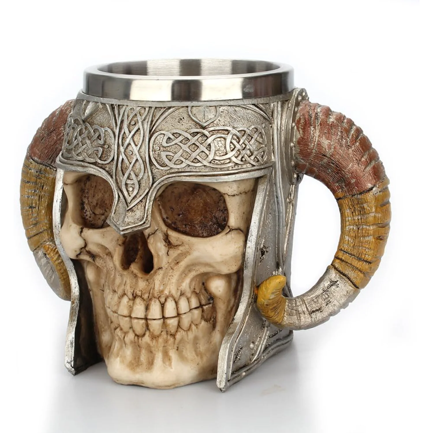 r any spooky enthusiast or horror lover this hair-raising skull mug is sure to be a hit. Enjoy your favorite beverages in style