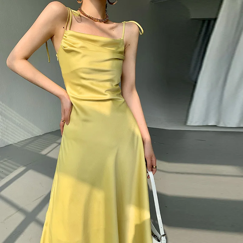 

New Temperament Skirt Sexy Suspender Dress Casual Skirt Luxury Elegant Evening Dress Ball Gown Party Prom Korea Japan