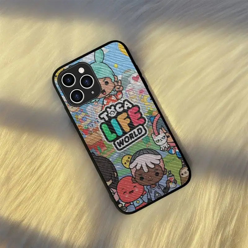 Жесткий кожаный чехол для iPhone 11 12 13 Mini Pro Max 8 7 Plus SE 2020 X XR XS | Мобильные телефоны и