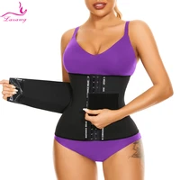 lazawg waist trainer for women waist cincher belly belt girdle tummy wrap weight loss band body shaper slimming fitness workout