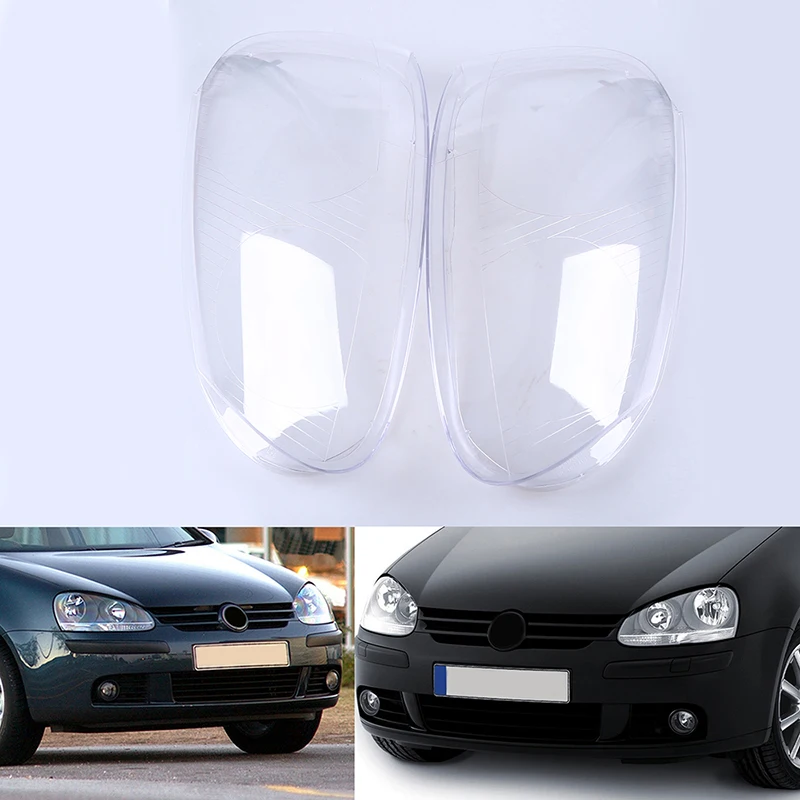 

1 пара, прозрачные линзы для передних фар Volkswagen Golf GTI 2007 2008 2009