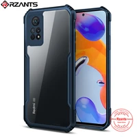 rzants for xiaomi redmi note 11 11s redmi note 11 pro global version 4g case hard air bag protection slim clear cover