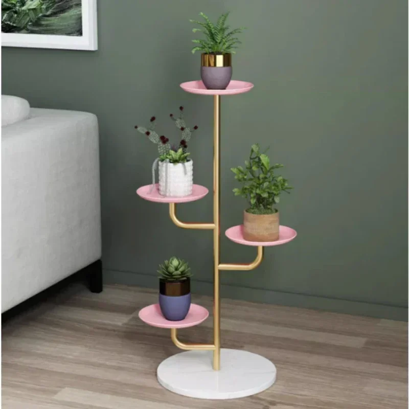 Скандинавские железные горшки для растений подставка под золото гостиной цветов