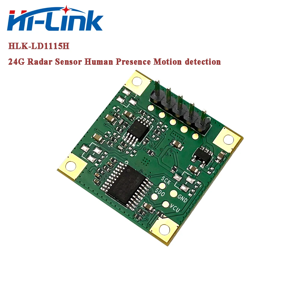 Free Shipping 8pcs Hi-Link HLK-LD1115H 24G mmWave Human Presence Motion Detection Radar Sensor Module