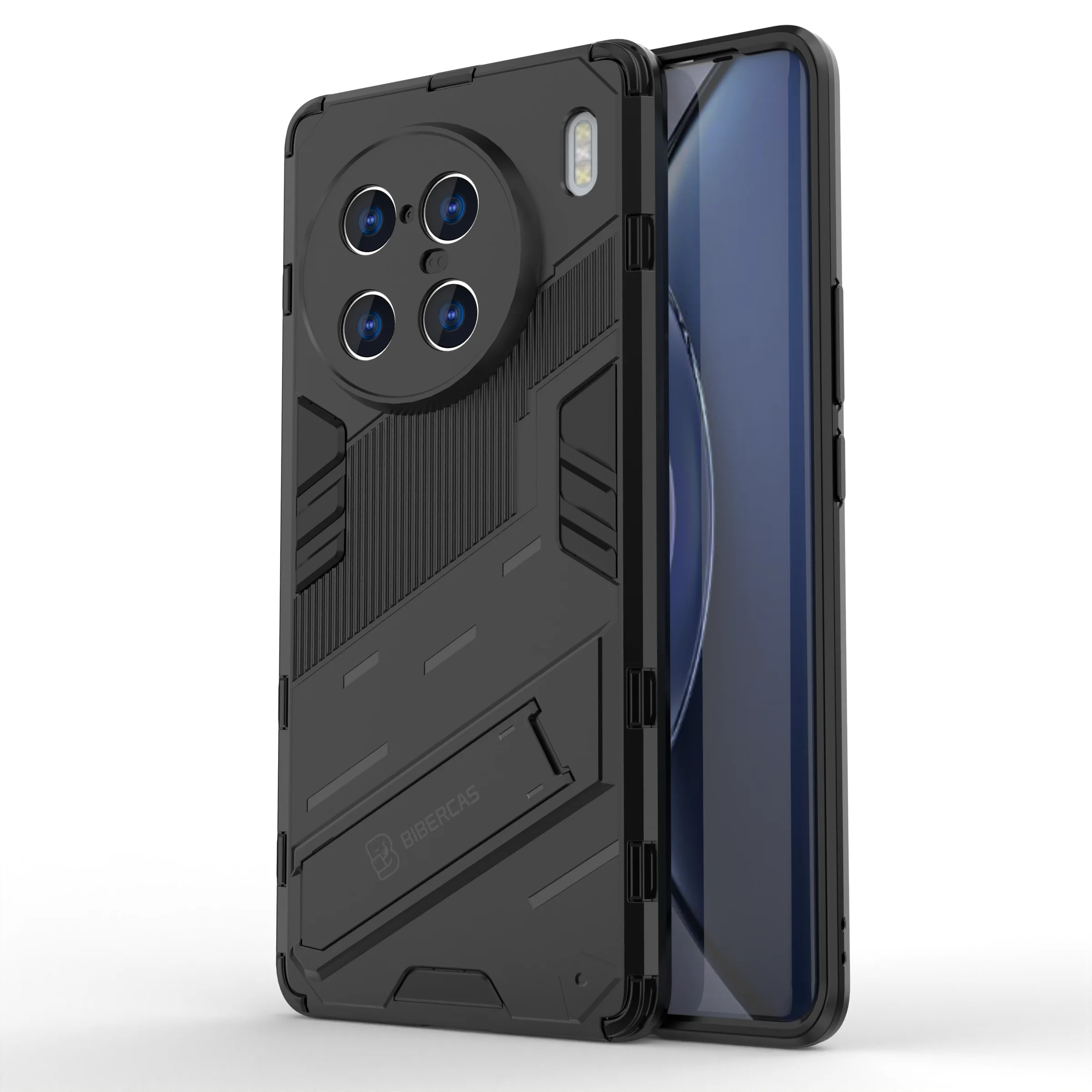 Case For Vivo X90 Pro Plus Cover for Vivo X90 5G Shockproof Bumper Hard Kickstand Protective Armor Capa Back Phone Case Vivo X90