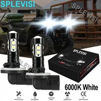 2PCS White 50W LED Headlight Bulbs For Polaris Sportsman 450 2016 2017 2018 2019 2020 2021 800 EFI LED 2005-2011 2012 2013 2014