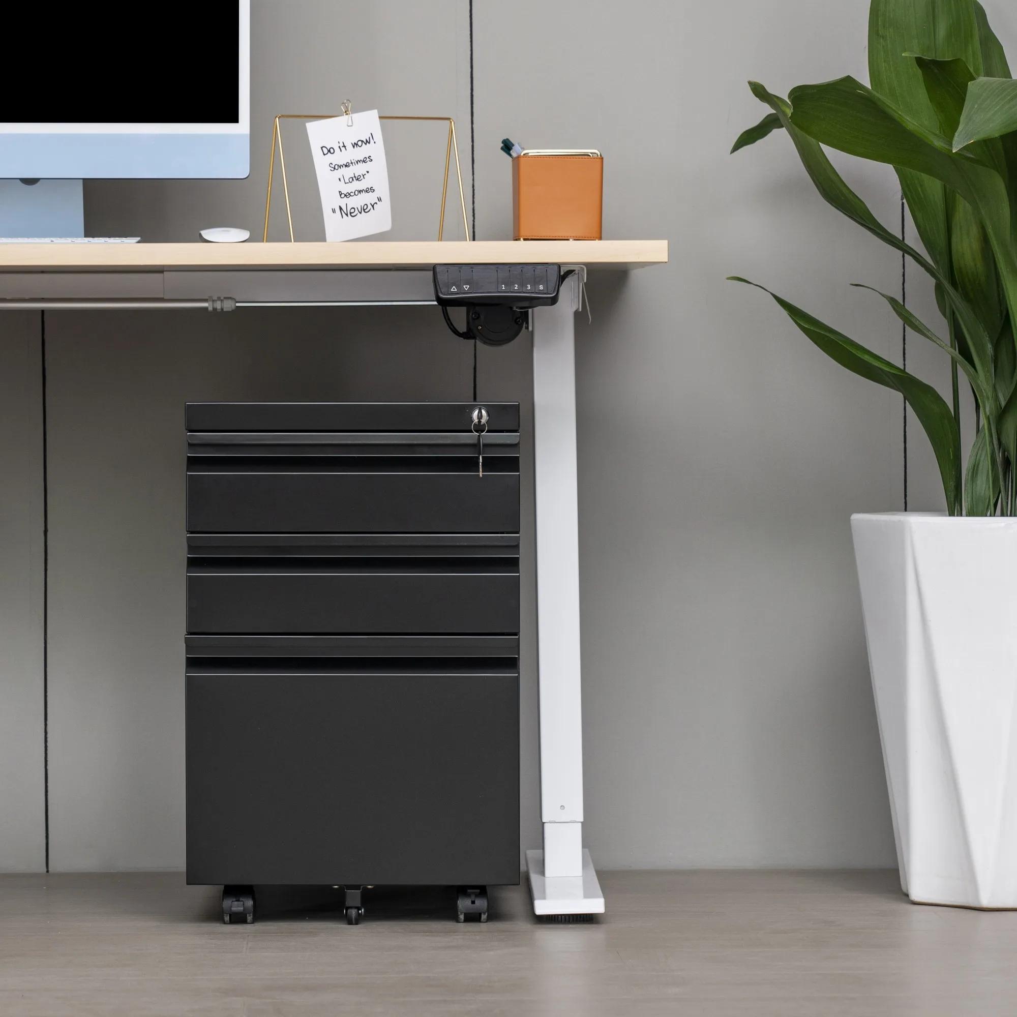 

Металлический шкаф для документов с порошковым покрытием, 3 ящика, для пилок, используется для офиса, дома, черные шкафы для документов с вращающимся колесиком