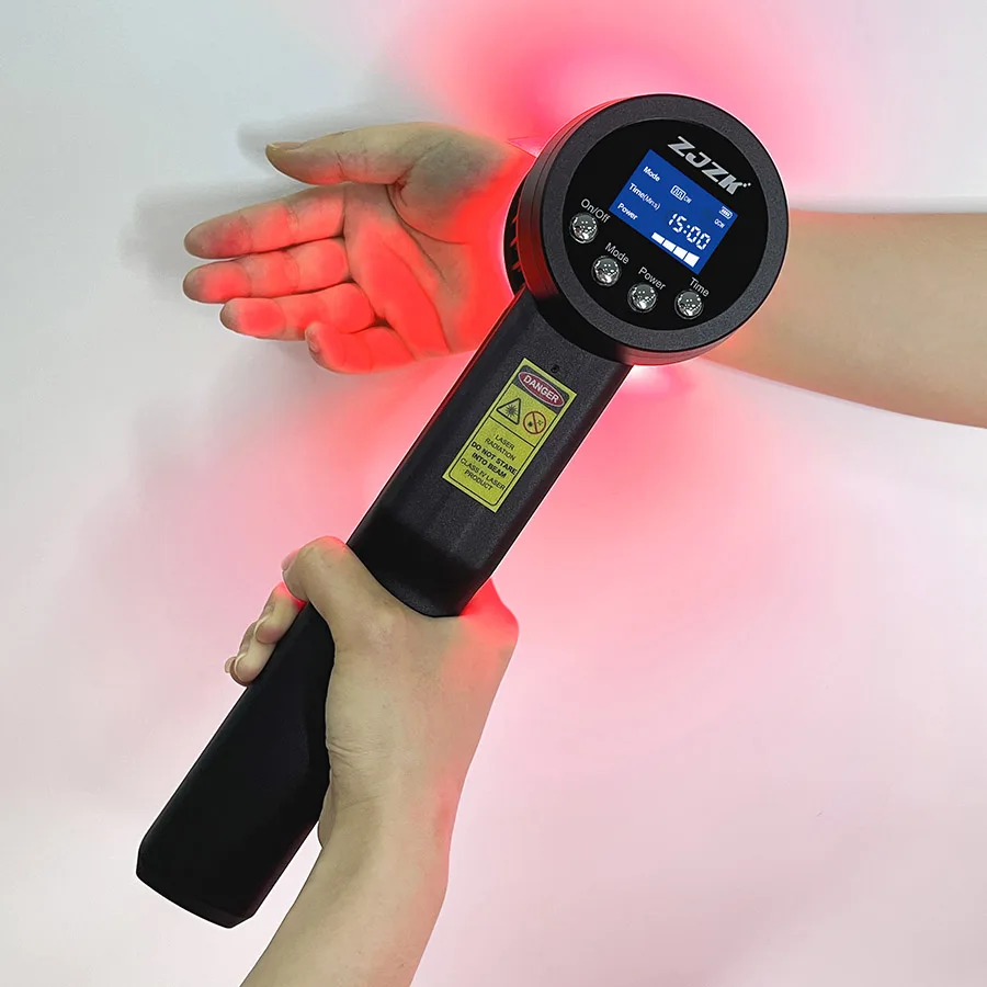 

Dual Wavelength 808nm 650nm Red Light Cold Laser Therapy Device 5W Portable For Scar Tissue Repair And Pain Relief With Low Cost
