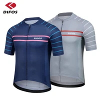 difos cycling jersey men summer reflective mtb maillot%c2%a0bike shirt short sleeves racing road bicycle clothing anti pilling