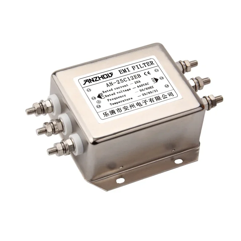 DL-15EB3 DL-25EB3 Anzhou 25A/15A/ANZHOU EMI трехфазный фильтр питания