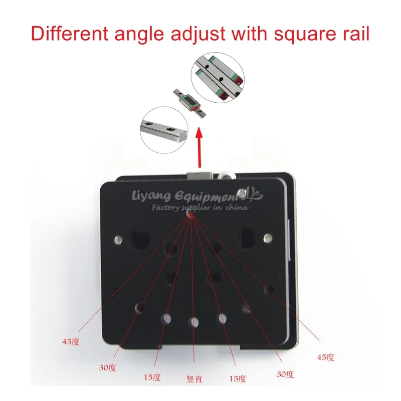 

Ball-point Pen Kits with Clip Clamp Wires Square Rail No Power Metal Pencil Pen Upgrade To Lettering XY-plotter Laser Tools