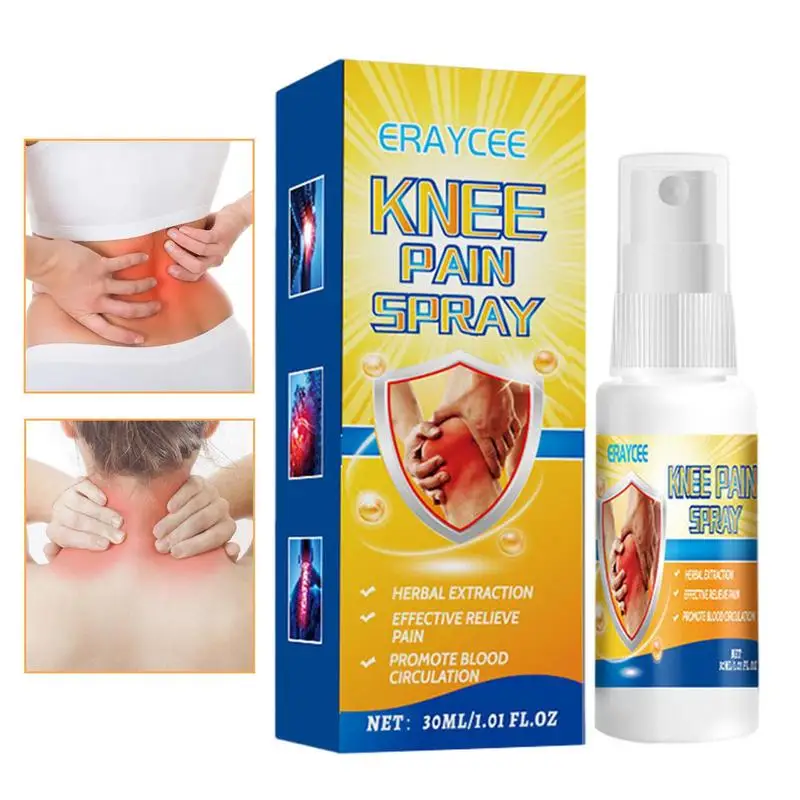 

Joint Spray 30ml Knee Joint Discomfort Relief Cold Compress Spray Instant Pain Relief Spray Cooling Gel Cold Compress