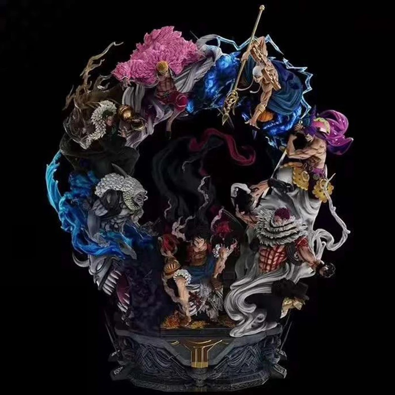 

One Piece Figures GK Throne Monkey D Luffy Roronoa Zoro Action Figure PVC Anime Figurine Collectible Statue Model Toys Pre-sale