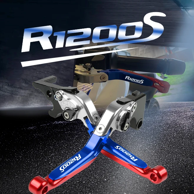 

Мотоциклетные аксессуары, Алюминиевые Складные Выдвижные Регулируемые рычаги тормозного сцепления для BMW R1200S R1200 S R 1200 S 2006 2007 2008