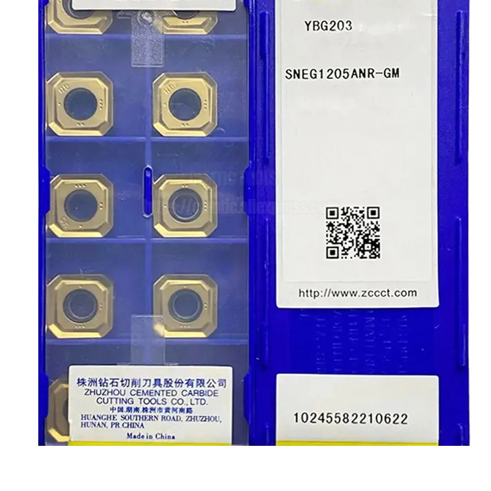 Оригинальные вставки ZCC SNEG YBC302 YBD152 YBM253 YBG205 YB9320 SNEG1205ANR-GM Токарные инструменты для