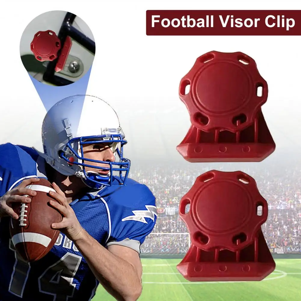 2 комплекта зажимов для козырька футбольного шлема винты крепежные детали