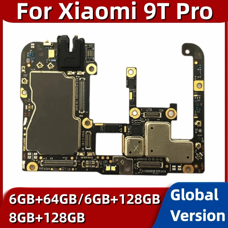 Original Unlock Motherboard Android System For Xiaomi Mi 9T Pro 6GB 8GB RAM 64GB 128GB ROM Logic Board Mainboard Full Tested