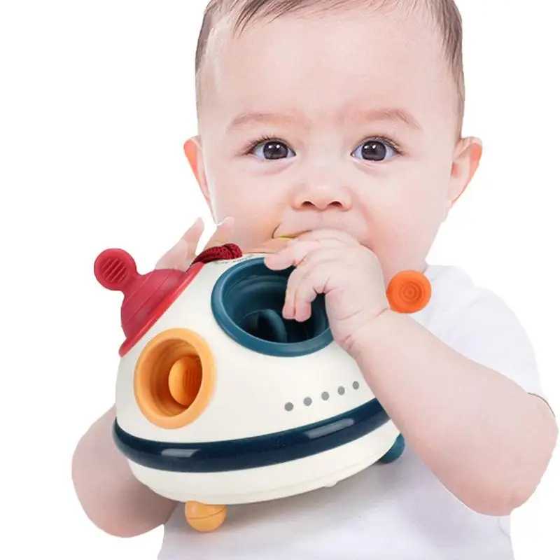 

Baby Teething Pacifiers Toddler Pull String Toy With A String Teething Toy For 3 Months Infant Baby Chew Toys Hand Pacifier For