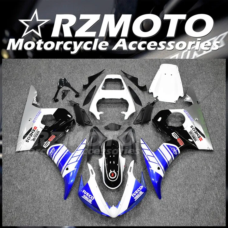 

Новый комплект обтекателей для мотоцикла ABS Подходит для YAMAHA YZF-R6 2003 2004 2005 R6 03 04 05 r6s Custom Free Blue Nice