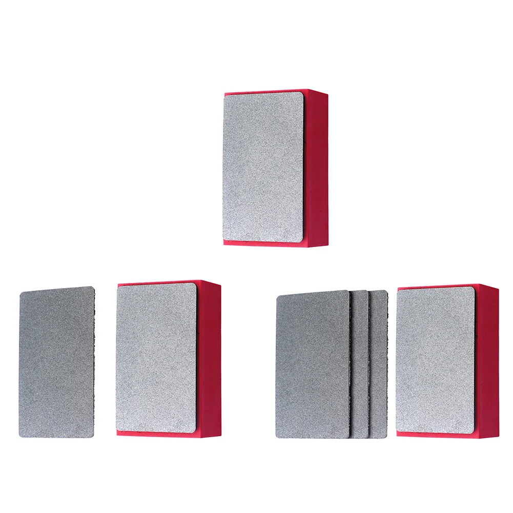 

Hand Polishing Pads Tile Glass Trimming Polishing Deburring Stick ToolHand Wiper Diamond Electroplated Sheet for Construct