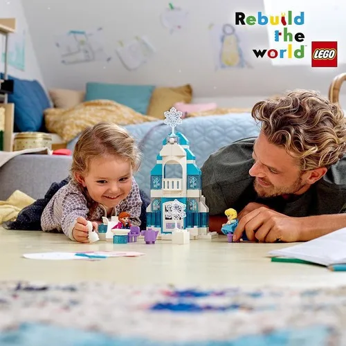 LEGO®Детский креативный конструктор Ледяной замок (59 шт.)