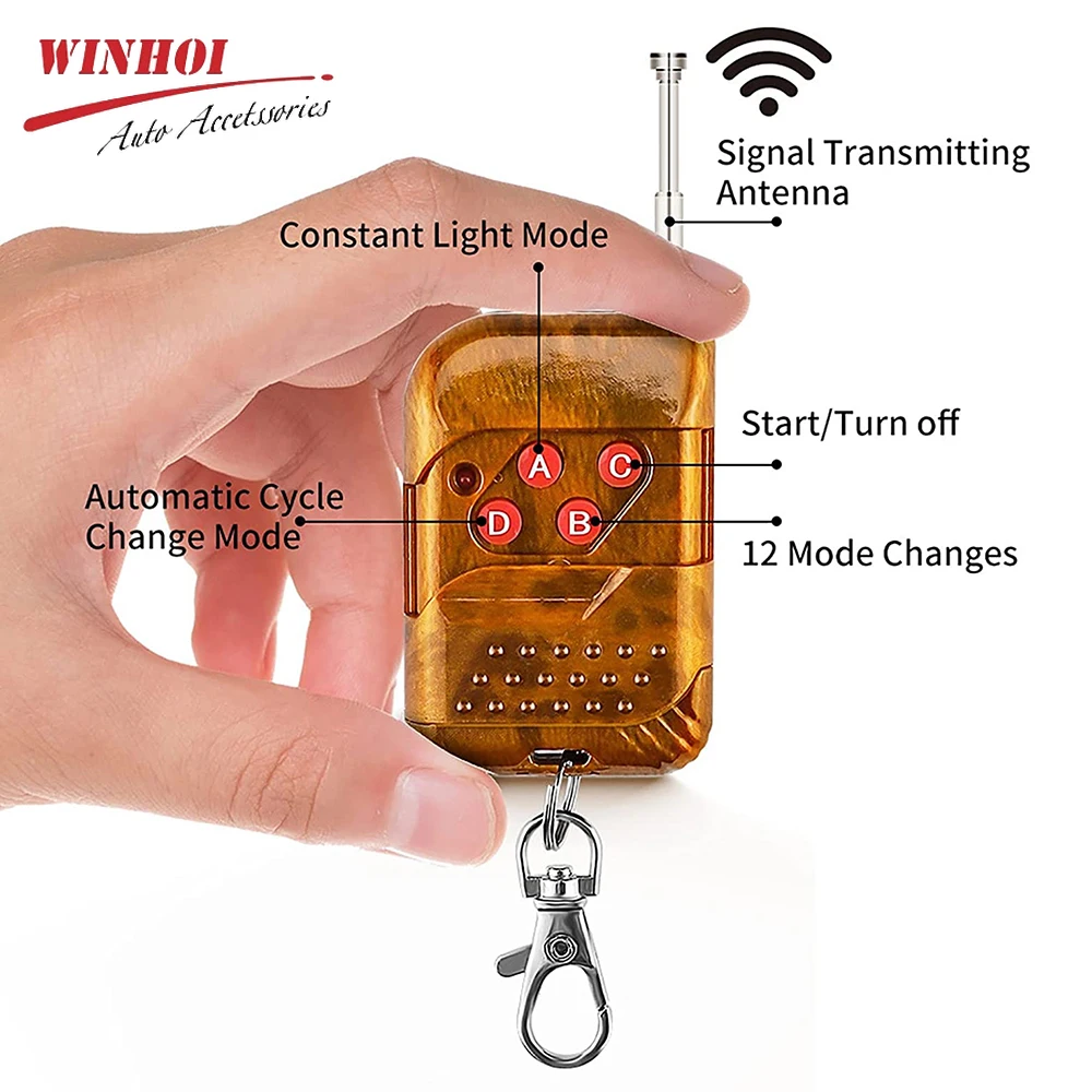 16 Светодиодный беспроводные автомобильные аварийные огни автомобильная