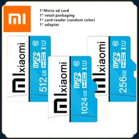 xiaomi mini sd card high speed reading and writing class10 tf card 64gb 256gb 512gb 32gb uhs 1 flash card for mobile phones
