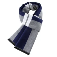 2022 classic winter casual scarves men cashmere scarf warm neckercheif plaid scarves men business cotton wraps male high quality
