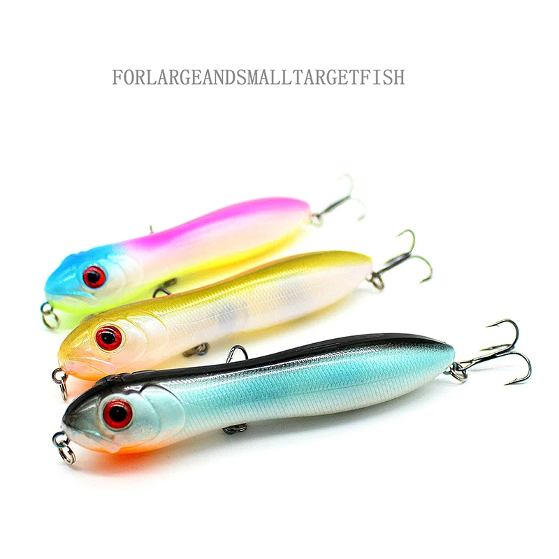 Lure Long Casting Fishing For Bass Pike Lure Crazy Surface Darter Sound Loud