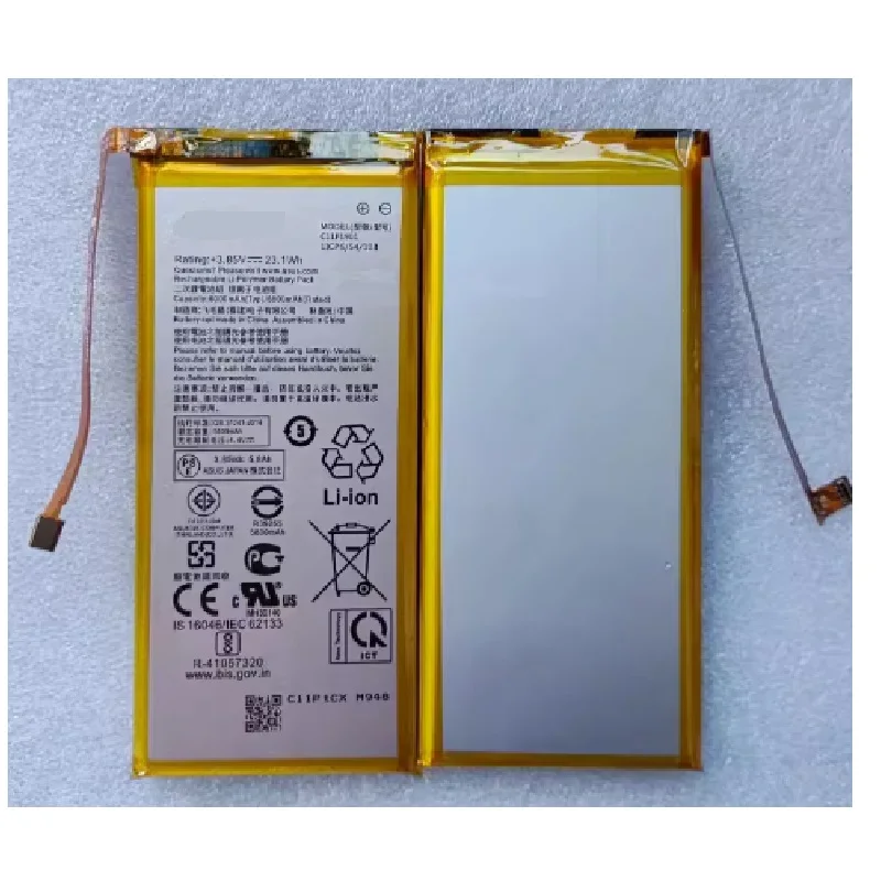 Литий-полимерный перезаряжаемый сменный аккумулятор C11P1901 ZS660KL I001DB