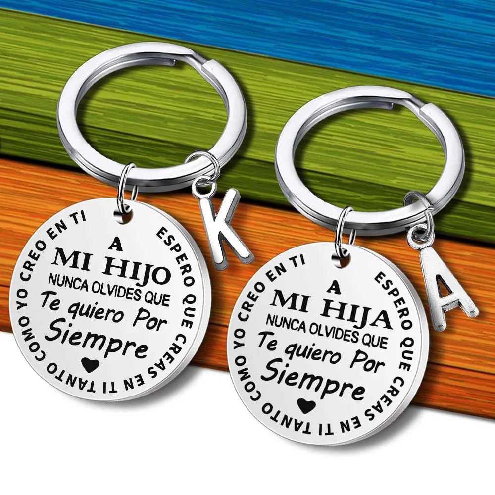 Вдохновляющий подарок на тему испанского сына дочери я люблю тебя брелок для