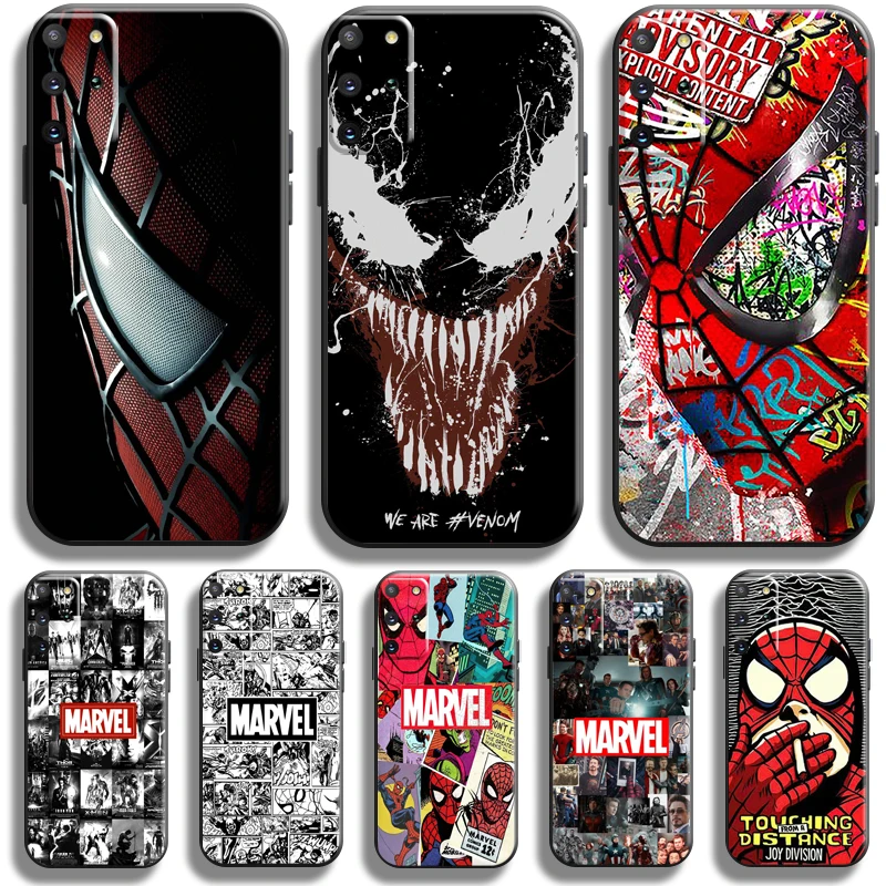

Marvel Avengers For Samsung Galaxy S22 S21 S20 Plus Ultra S21 S20 FE 5G Phone Case Black Funda Carcasa Silicone Cover TPU