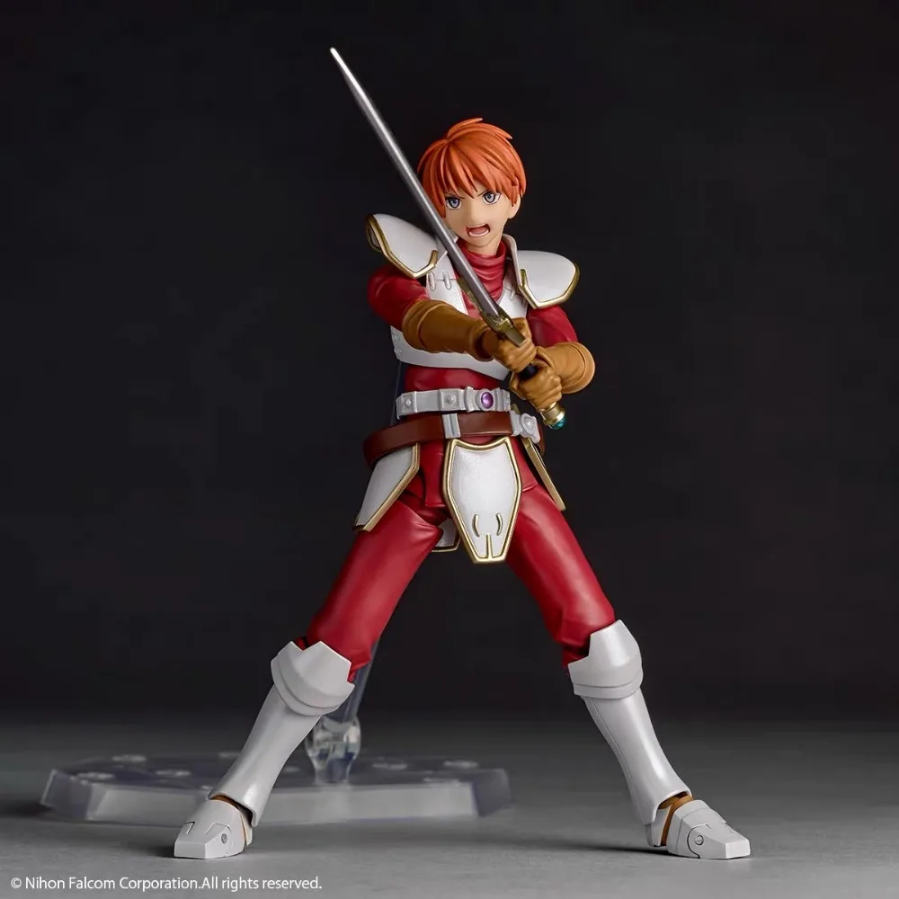 Фото В наличии Kaiyodo Wheel Technology Adol Christin Ys 1&2 Chronicles Ver. Фигурка персонажа, коллекционная модель, игрушки для хобби, подарки для поклонников №5